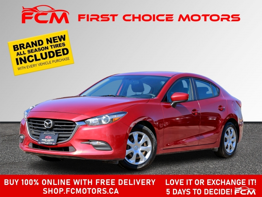 2017 Mazda Mazda3 GX SKYACTIV ~AUTOMATIC, FULLY CERTIFIED WITH WARRA
