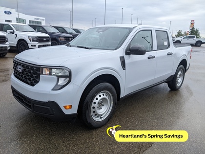 White 2026 Ford Maverick XL SuperCrew AWD Pickup Truck All-Wheel Drive