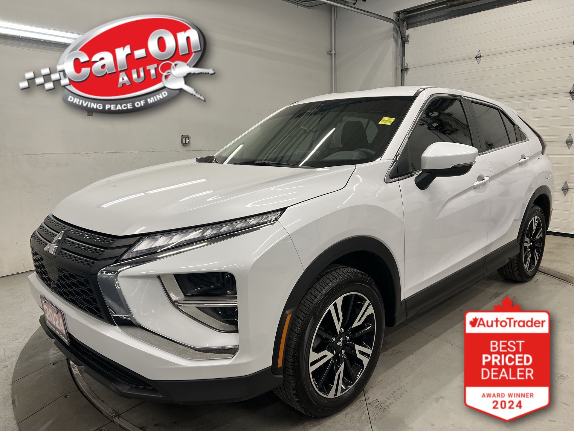 White 2024 Mitsubishi Eclipse Cross ES S-AWC SUV / Crossover All-Wheel Drive Automatic