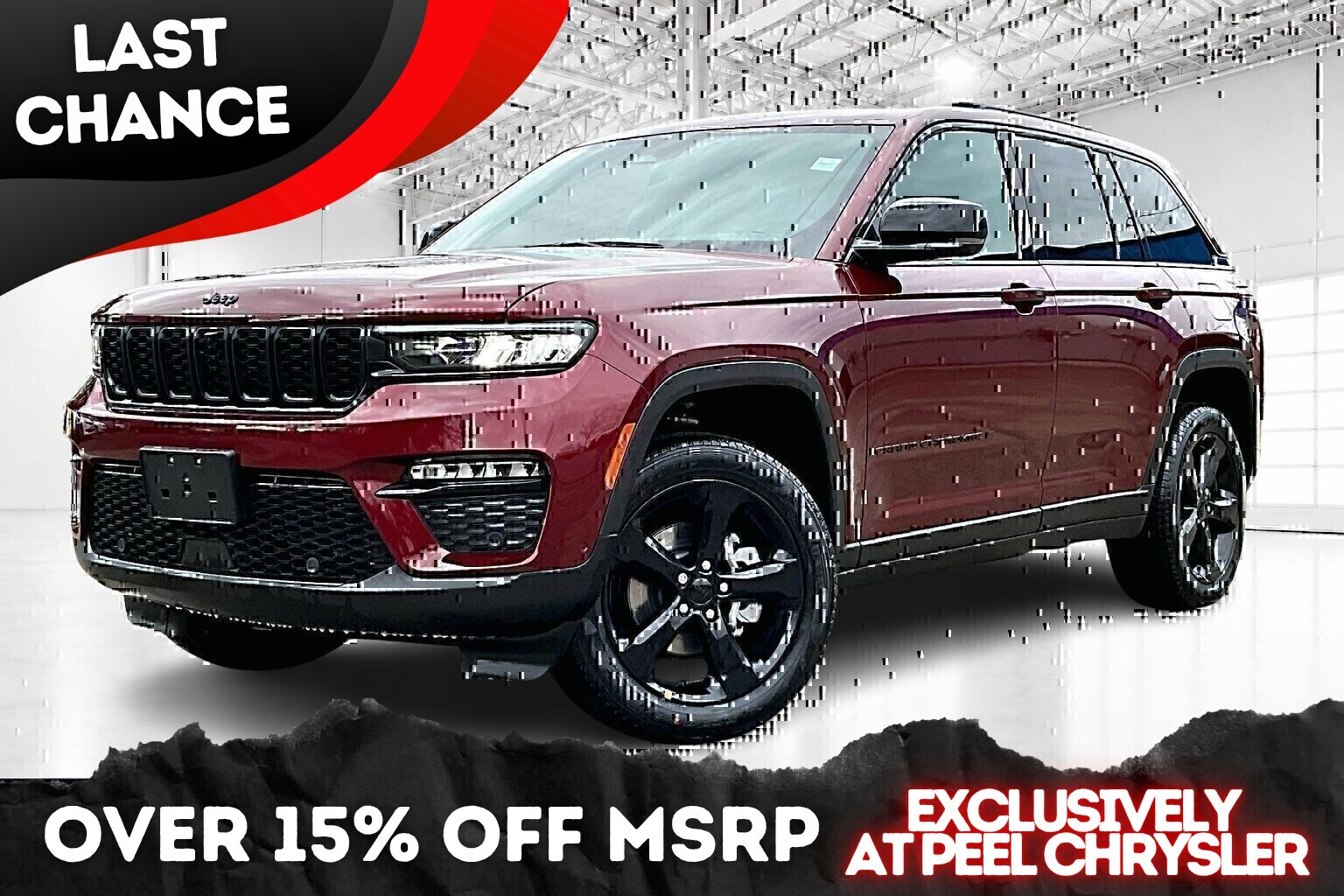 Red 2025 Jeep Grand Cherokee Limited 4WD SUV / Crossover Four-Wheel Drive 8-Speed Automatic