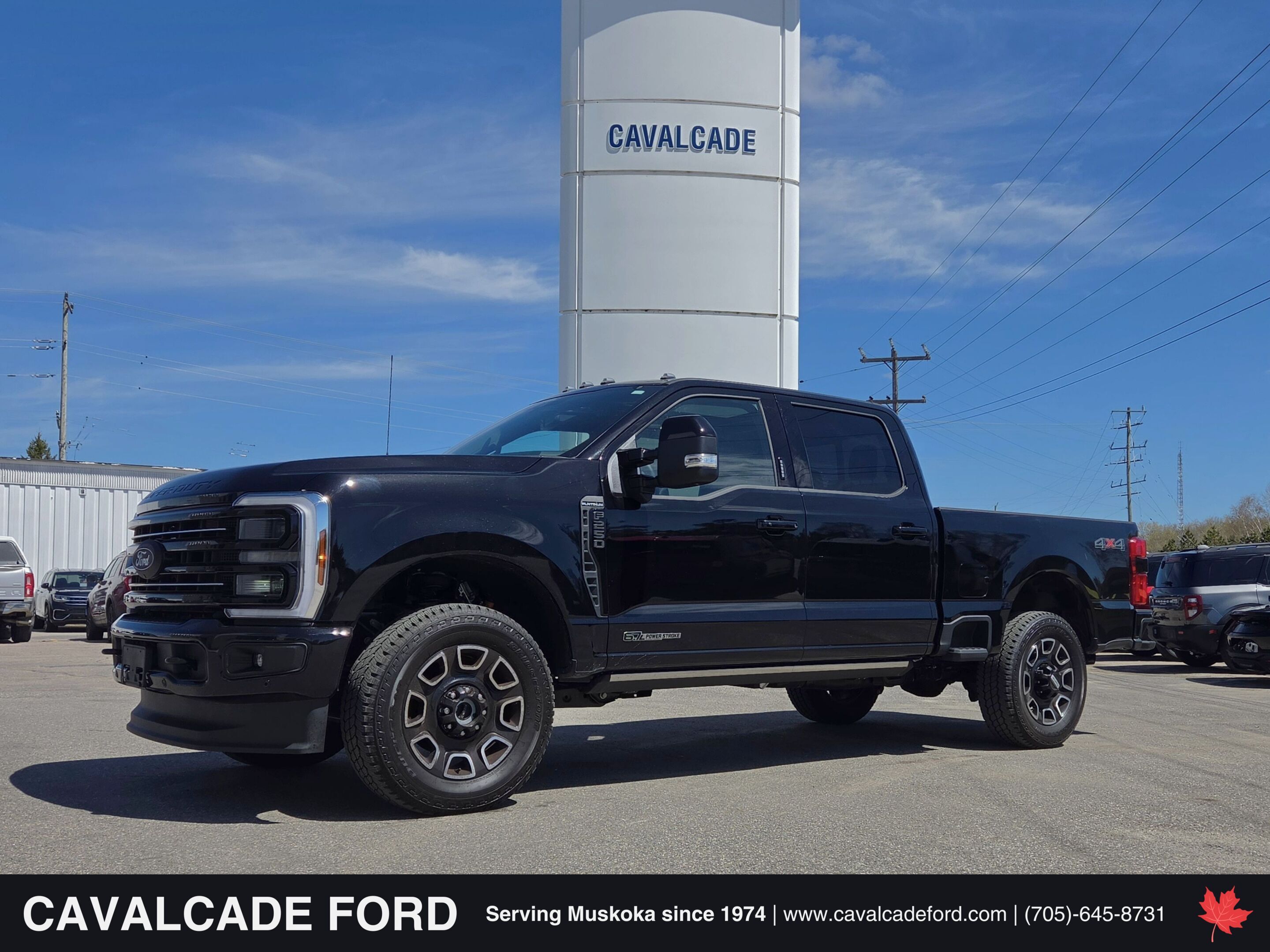Black 2026 Ford F-250 Super Duty Platinum Crew Cab 4WD Pickup Truck Four-Wheel Drive Automatic