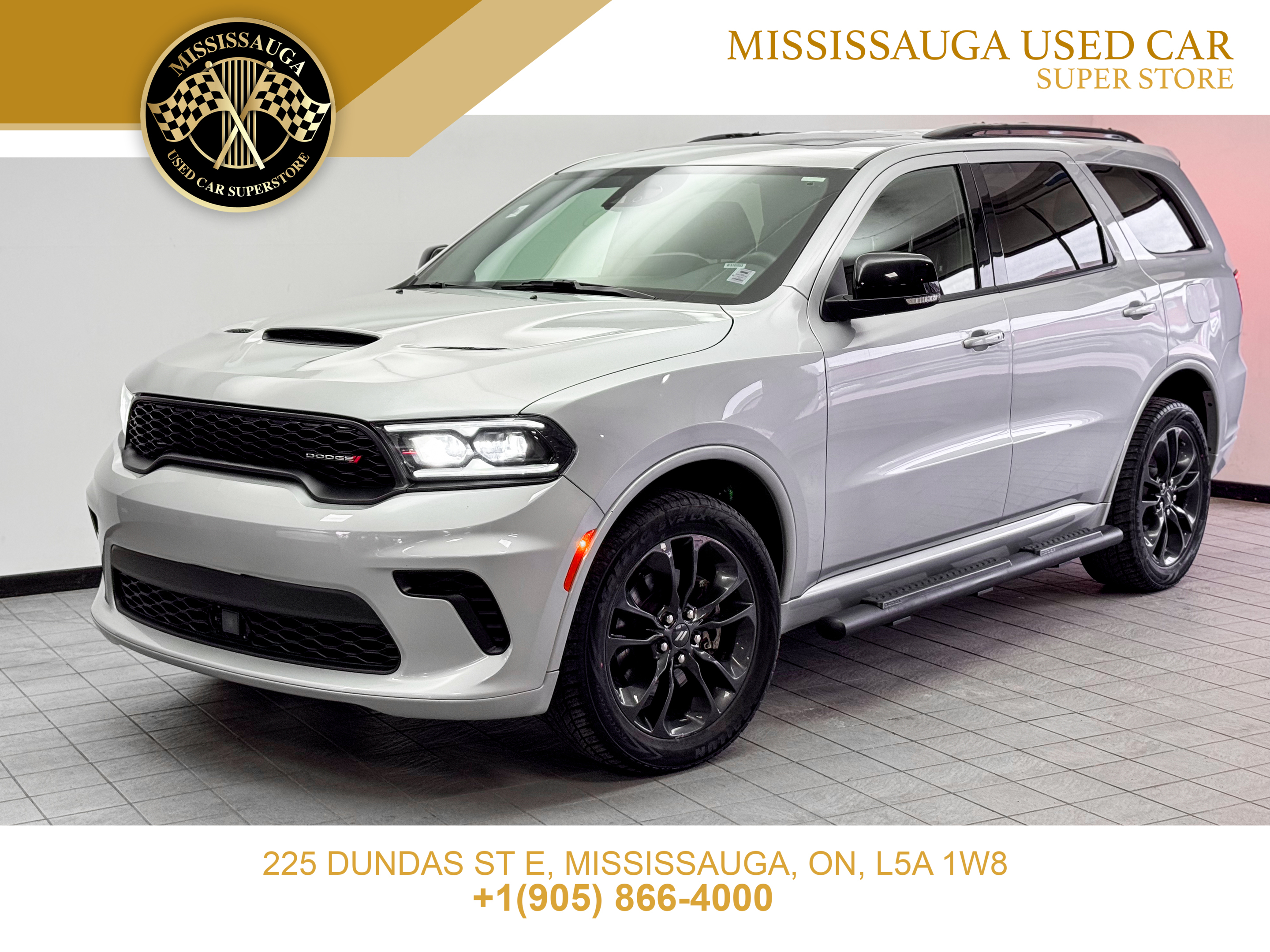 Gray 2024 Dodge Durango GT Plus AWD SUV / Crossover All-Wheel Drive Automatic