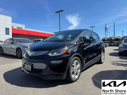 Black 2019 Chevrolet Bolt EV LT FWD Hatchback Front-Wheel Drive Automatic