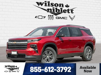 Red 2026 Chevrolet Traverse LT AWD SUV / Crossover Four-Wheel Drive Automatic