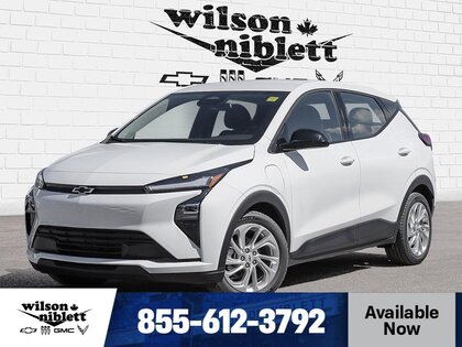 White 2027 Chevrolet Bolt LT FWD SUV / Crossover Front-Wheel Drive 1-Speed Automatic