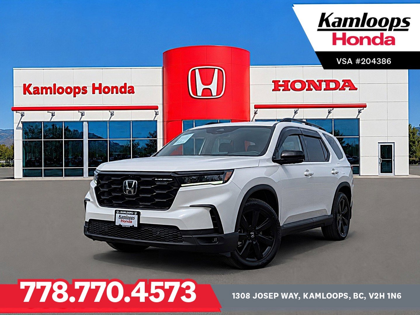 2025 Honda Pilot Black Edition AWD