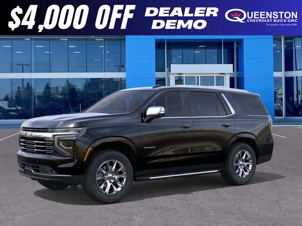 Black 2026 Chevrolet Tahoe Premier 4WD SUV / Crossover Four-Wheel Drive Automatic