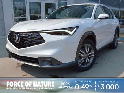 White 2026 Acura ADX SH-AWD SUV / Crossover All-Wheel Drive Continuously Variable Transmission