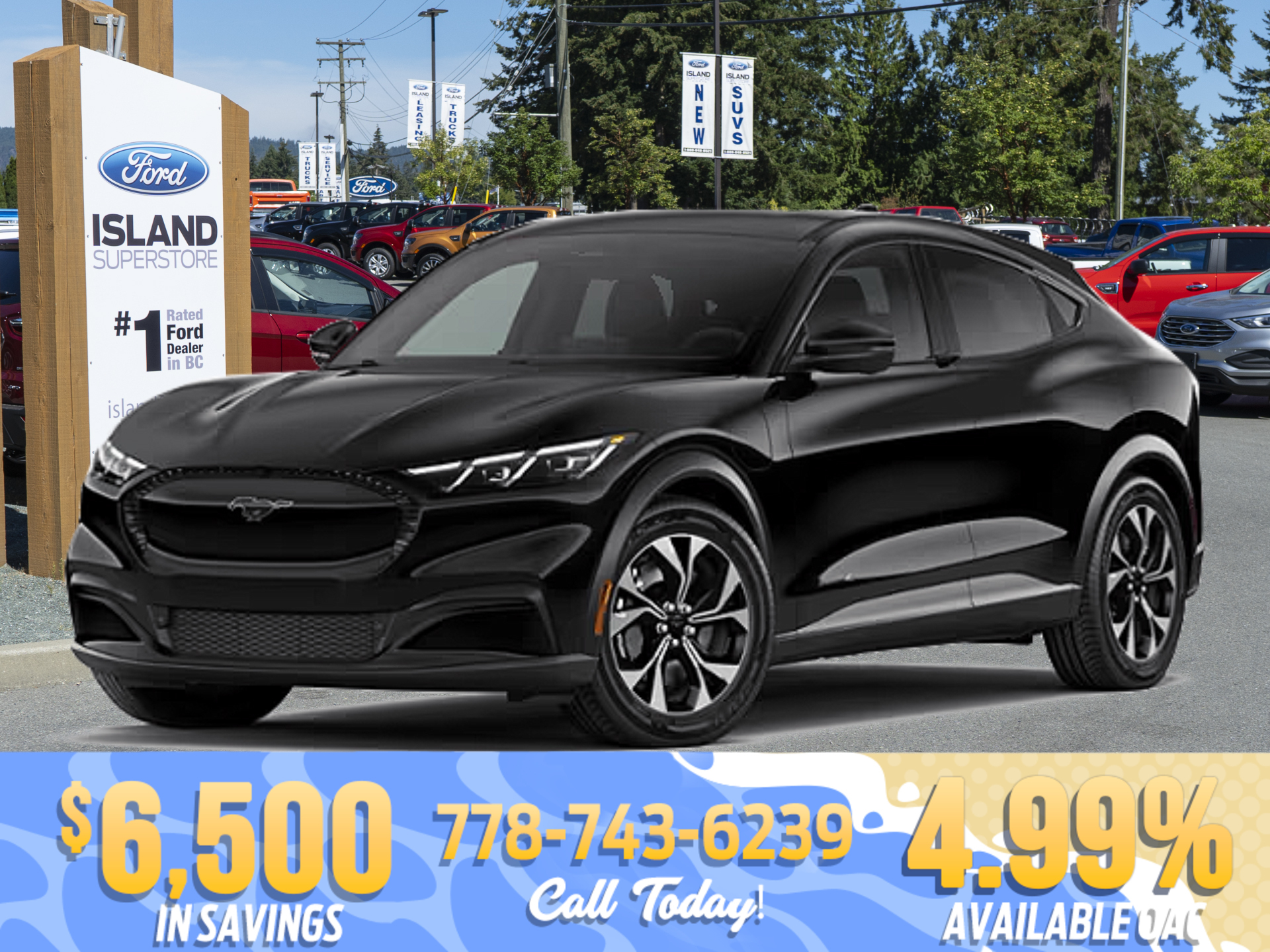 Black 2026 Ford Mustang Mach-E Select AWD SUV / Crossover All-Wheel Drive 1-Speed Automatic