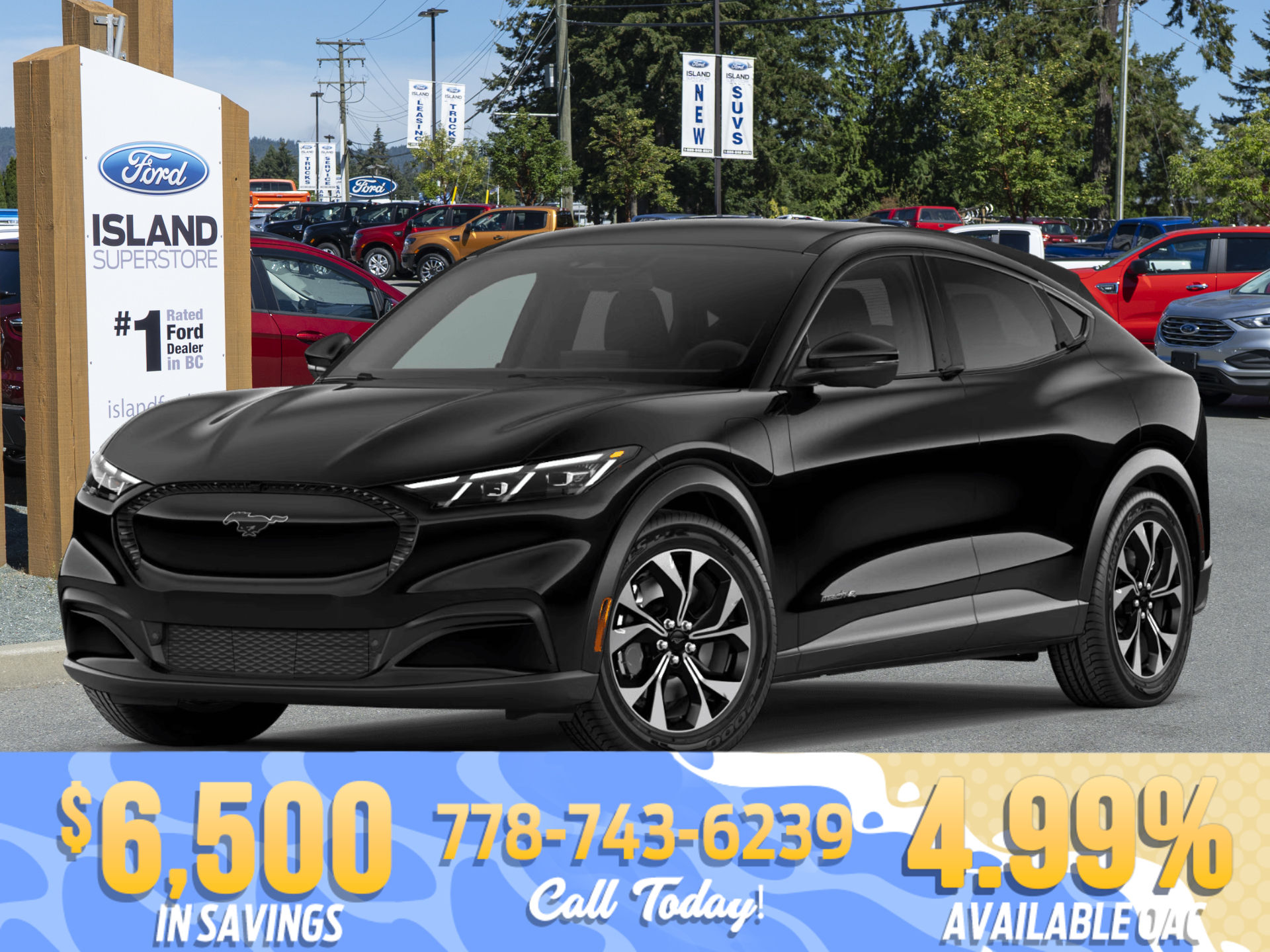 Black 2026 Ford Mustang Mach-E Select AWD SUV / Crossover All-Wheel Drive 1-Speed Automatic