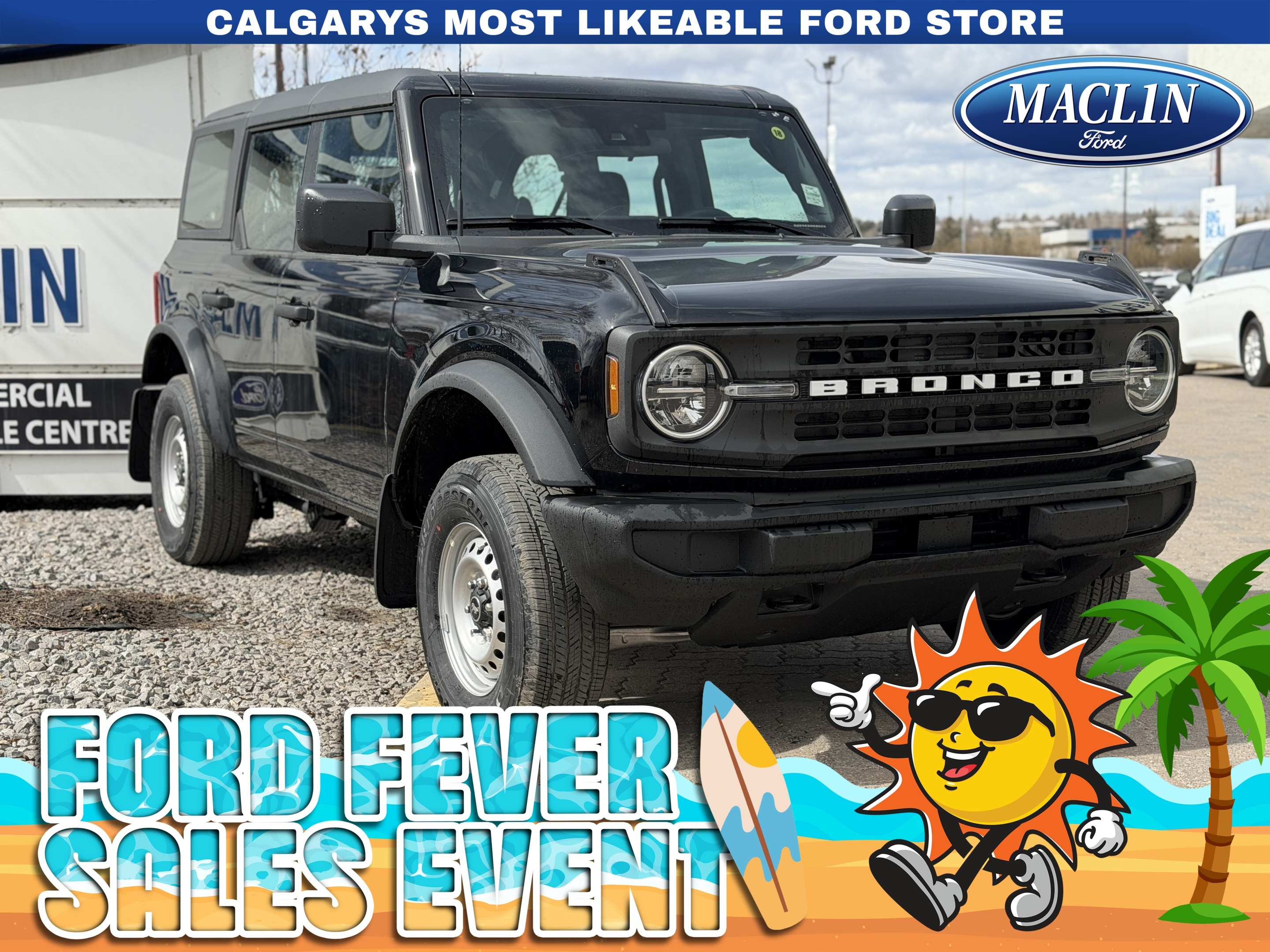 Black 2026 Ford Bronco 4-Door 4WD SUV / Crossover Four-Wheel Drive Automatic