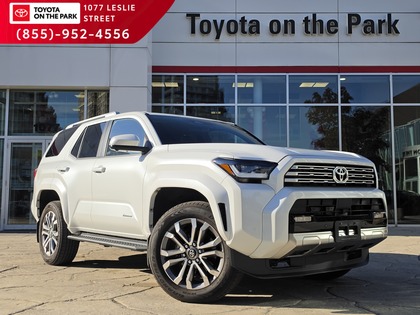 White 2026 Toyota 4Runner Limited 4WD SUV / Crossover All-Wheel Drive 8-Speed Automatic