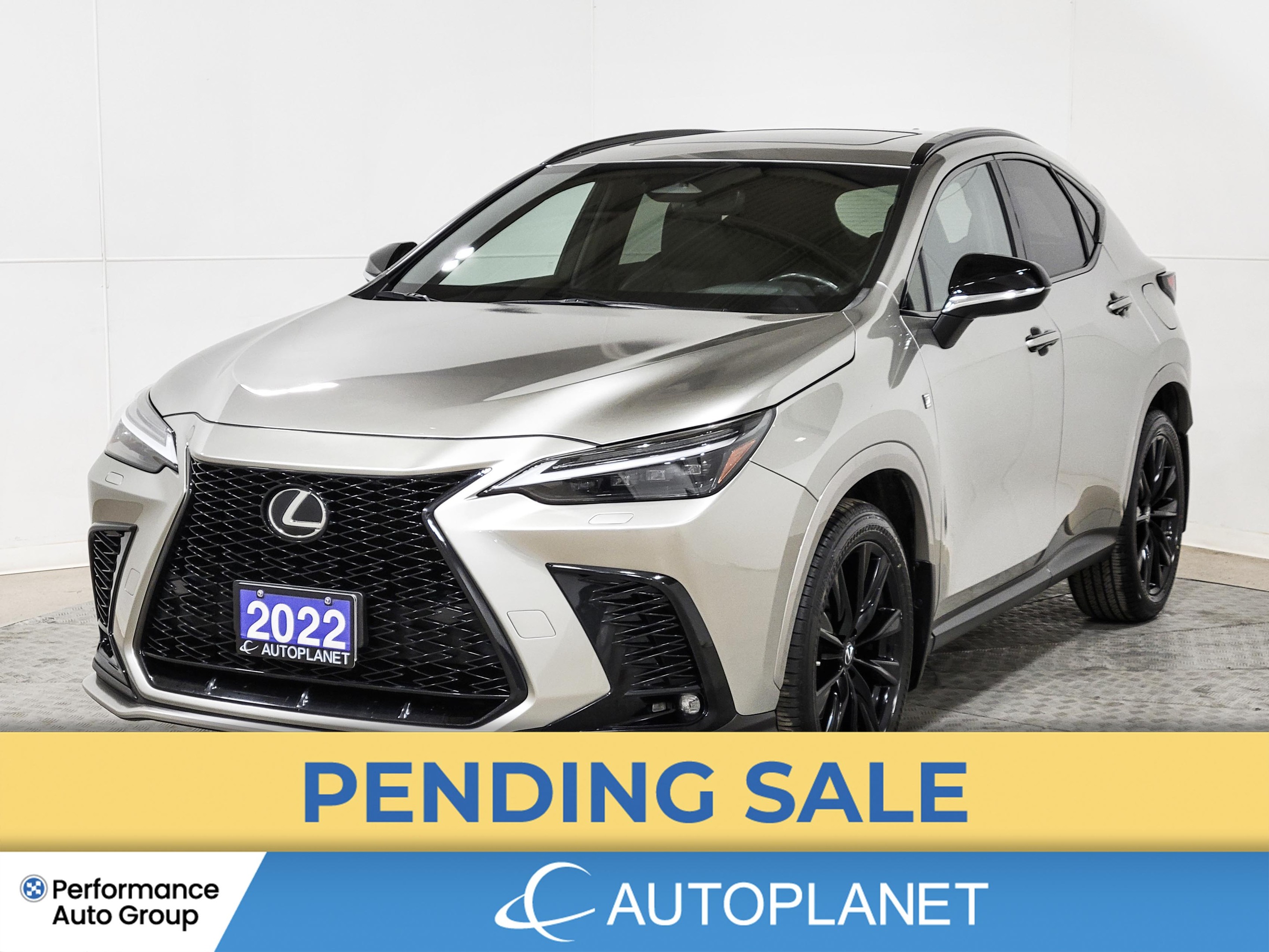Silver 2022 Lexus NX 350 F SPORT Handling AWD SUV / Crossover All-Wheel Drive 8-Speed Automatic
