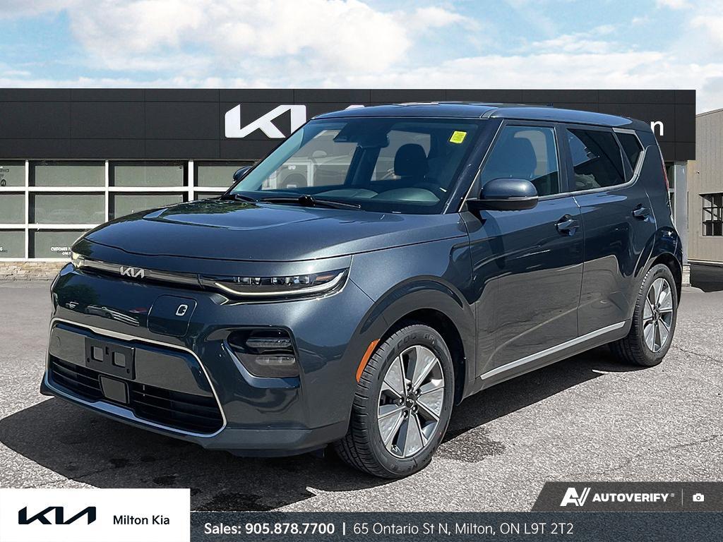 Gray 2023 Kia Soul EV Premium FWD Wagon 1-Speed Automatic