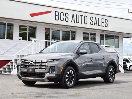 Gray 2025 Hyundai Santa Cruz Preferred Crew Cab AWD Pickup Truck 8-Speed Automatic