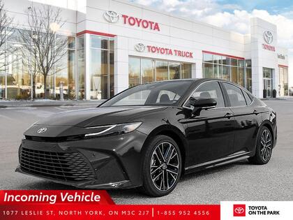 Black 2026 Toyota Camry Sedan Continuously Variable Transmission