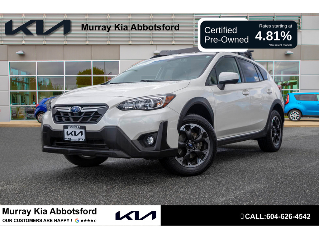Crystal White Pearl 2021 Subaru Crosstrek SUV / Crossover