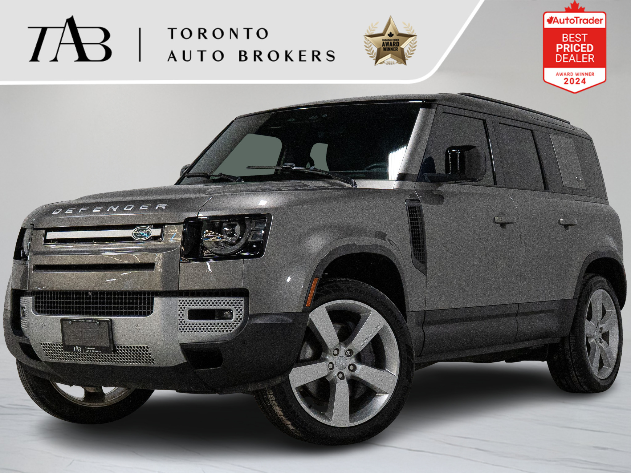 Silver 2022 Land Rover Defender 110 S AWD SUV / Crossover All-Wheel Drive Automatic