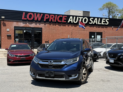 Blue 2019 Honda CR-V Touring AWD SUV / Crossover All-Wheel Drive Automatic
