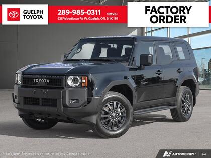 Black 2026 Toyota Land Cruiser SUV / Crossover Four-Wheel Drive