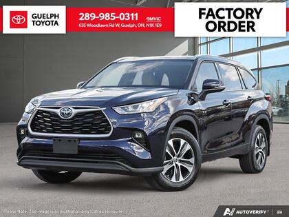 Blue 2026 Toyota Highlander Hybrid SUV / Crossover All-Wheel Drive
