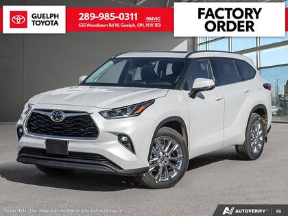 White 2026 Toyota Highlander SUV / Crossover All-Wheel Drive