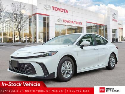 White 2026 Toyota Camry SE FWD Sedan Front-Wheel Drive Continuously Variable Transmission