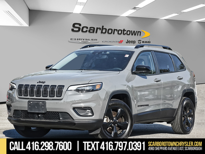 Gray 2023 Jeep Cherokee Altitude 4WD SUV / Crossover 9-Speed Automatic