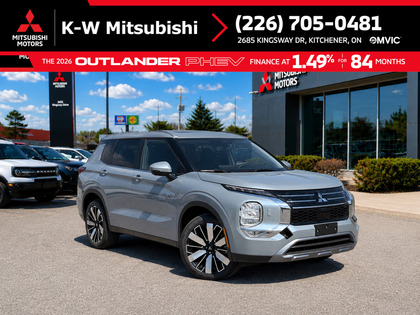 Gray 2026 Mitsubishi Outlander Hybrid Plug-in Automatic
