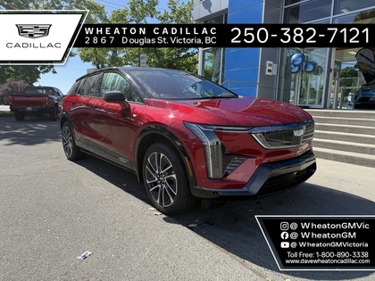 Red 2025 Cadillac OPTIQ Sport 1 AWD SUV / Crossover All-Wheel Drive Automatic