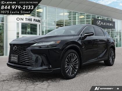 Black 2026 Lexus RX Hybrid 450h+ Ultra Premium AWD SUV / Crossover Continuously Variable Transmission