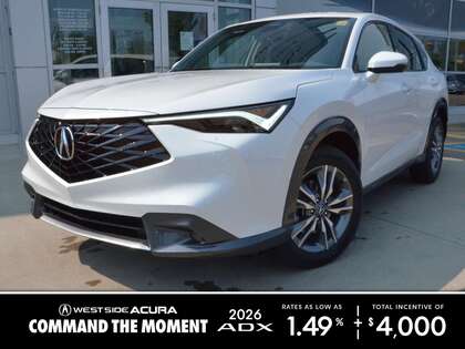 White 2026 Acura ADX SH-AWD SUV / Crossover All-Wheel Drive Continuously Variable Transmission