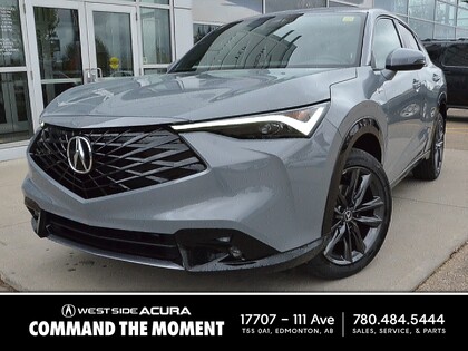 Gray (Light Grey) 2025 Acura ADX SH-AWD with A-SPEC Package SUV / Crossover All-Wheel Drive Continuously Variable Transmission