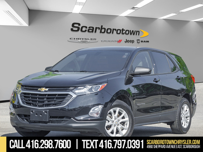 Black 2018 Chevrolet Equinox 1.5T LS FWD SUV / Crossover Front-Wheel Drive Automatic
