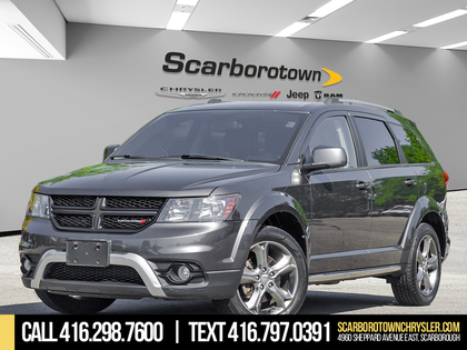 Gray 2017 Dodge Journey Crossroad FWD SUV / Crossover Front-Wheel Drive Automatic