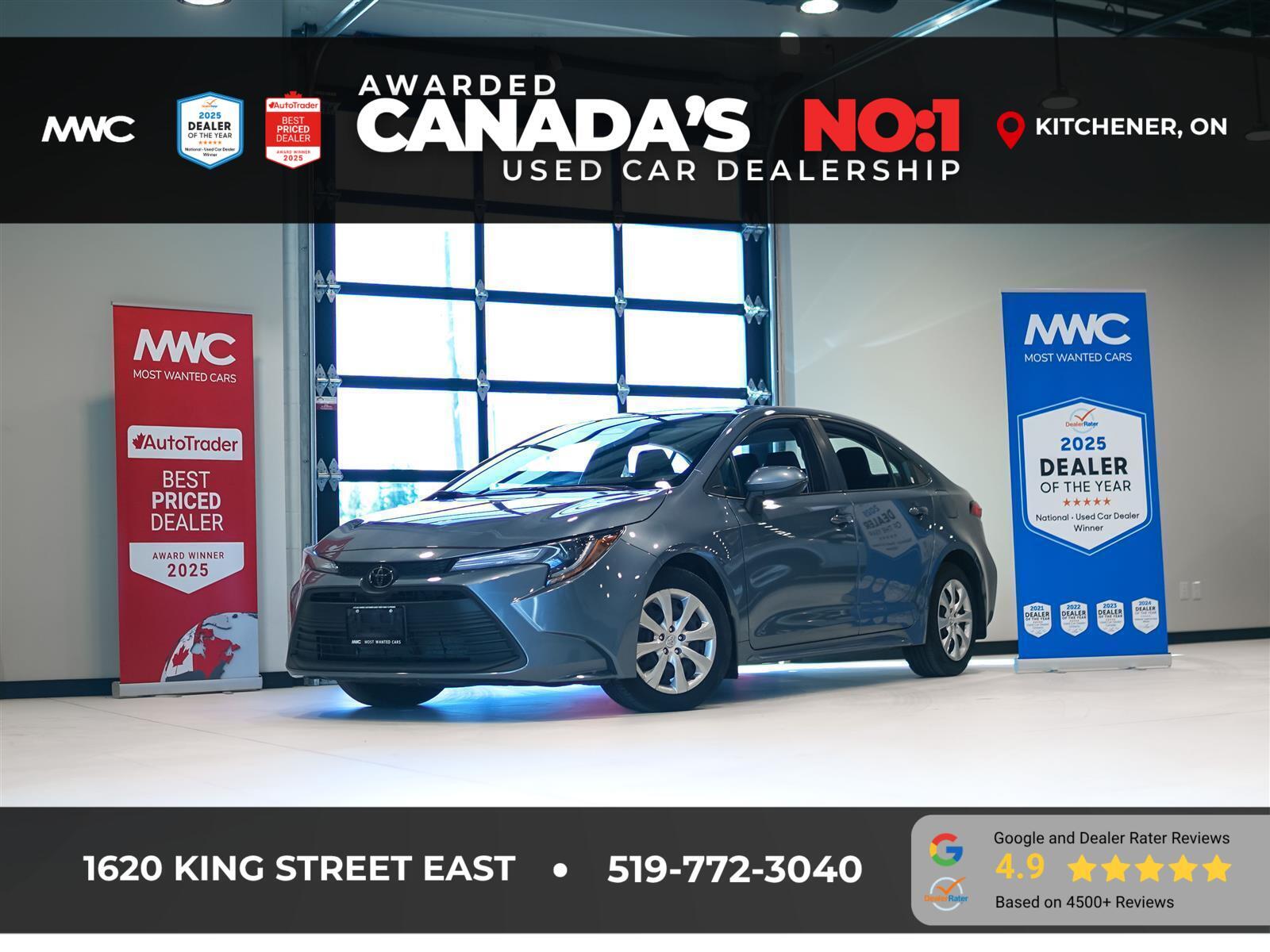 2025 Toyota Corolla LE | NO ACCIDENTS | BLIND SPOT | APP CONNECT