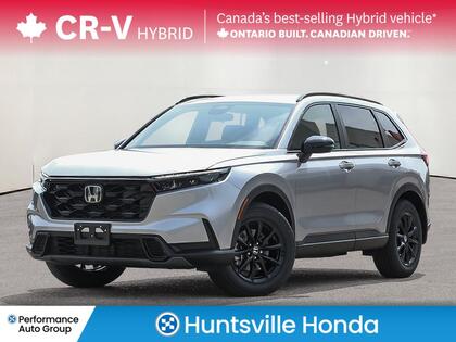 Silver 2026 Honda CR-V Hybrid Sport AWD SUV / Crossover All-Wheel Drive Continuously Variable Transmission