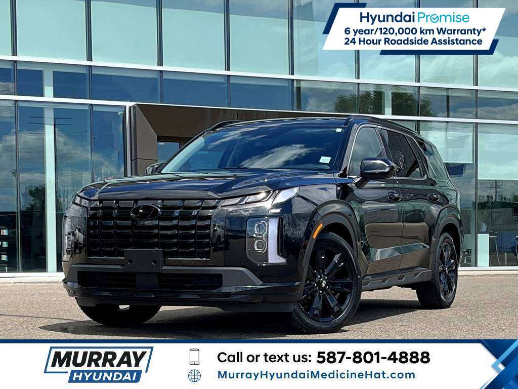 Abyss Black 2024 Hyundai Palisade Urban AWD with 7 Passenger Seating SUV / Crossover 8-Speed Automatic
