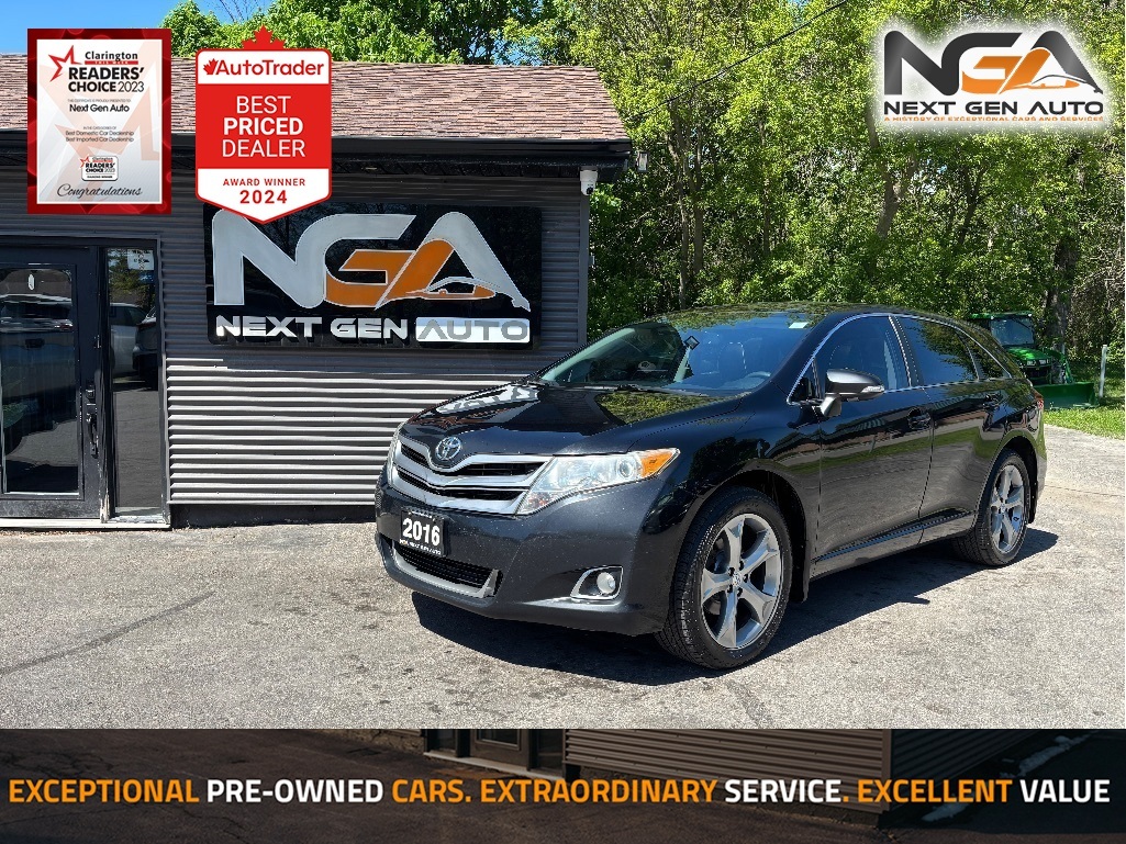 Black 2016 Toyota Venza AWD V6 SUV / Crossover Automatic
