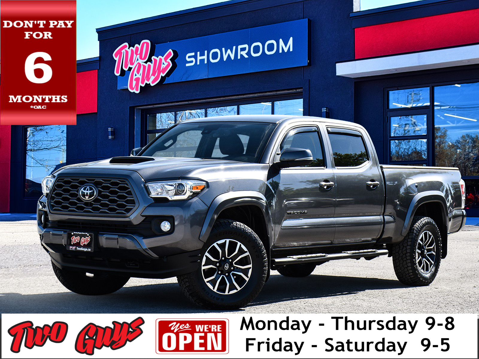 2021 Toyota Tacoma TRD Sport 4x4 Double Cab Auto Nav Back Up Cam