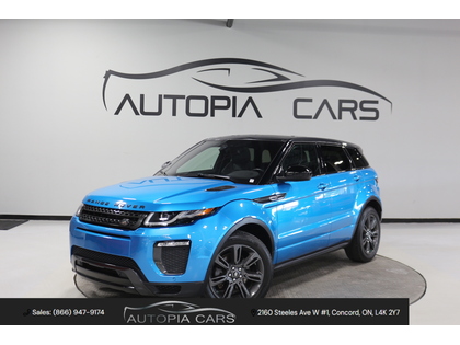 Blue 2018 Land Rover Range Rover Evoque Landmark Edition AWD SUV / Crossover All-Wheel Drive Automatic