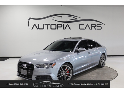 Silver 2017 Audi A6 2.0T quattro Technik Sedan AWD Sedan Automatic