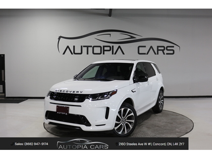 White 2020 Land Rover Discovery Sport P250 SE R-Dynamic AWD SUV / Crossover All-Wheel Drive Automatic