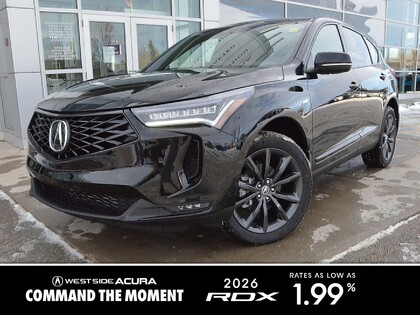 Black 2026 Acura RDX SH-AWD with A-Spec Package SUV / Crossover All-Wheel Drive Automatic