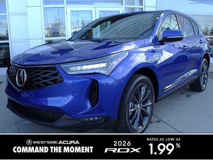 Blue 2026 Acura RDX SH-AWD with A-Spec Package SUV / Crossover All-Wheel Drive Automatic