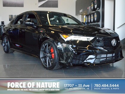 Black 2026 Acura Integra Type S FWD Sedan Front-Wheel Drive 6-Speed Manual