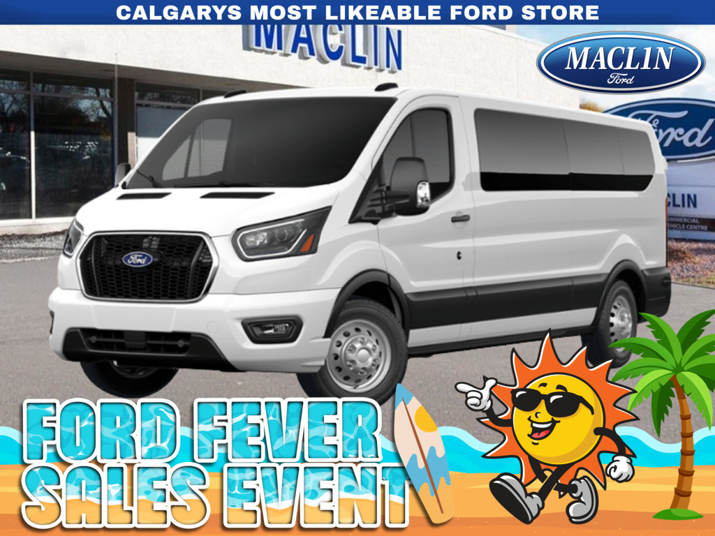 White 2026 Ford Transit Passenger 350 XLT Low Roof LB AWD Van All-Wheel Drive Automatic