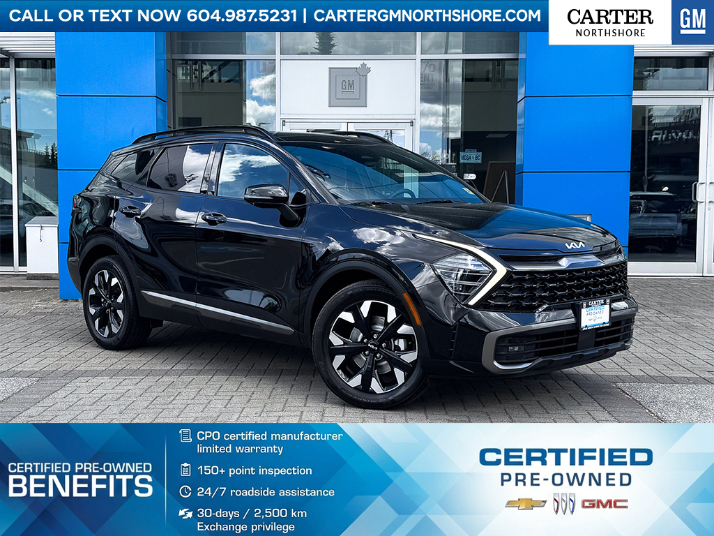 Black 2024 Kia Sportage X-Line Limited AWD SUV / Crossover 8-Speed Automatic