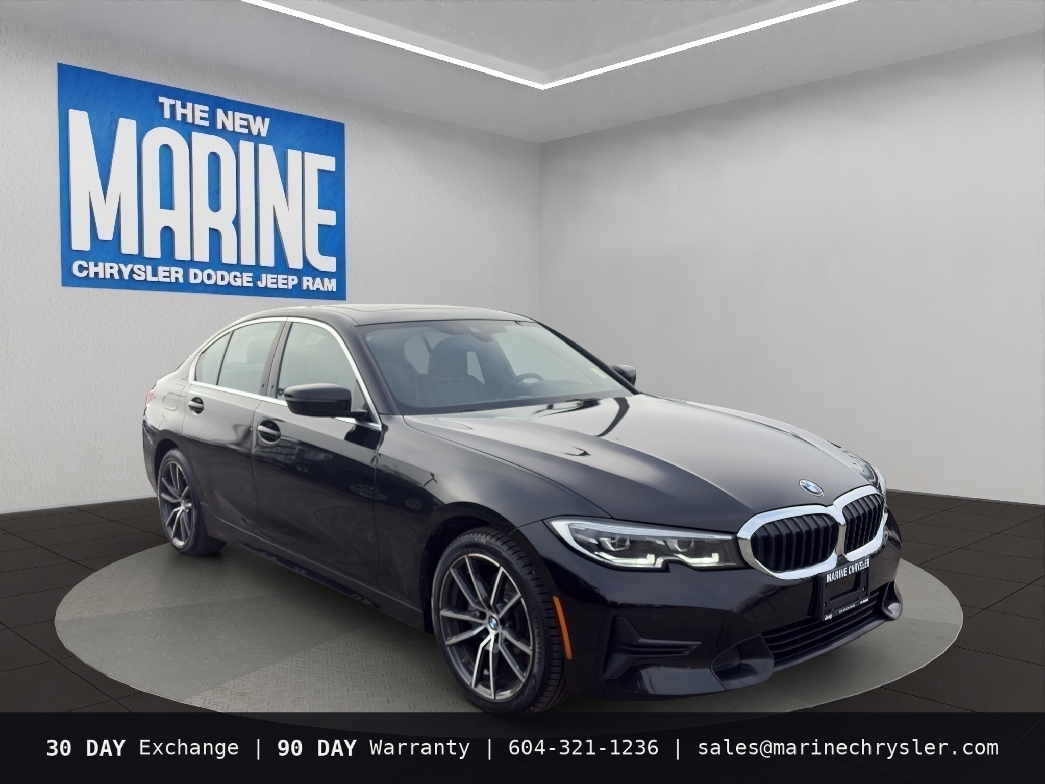 Black 2019 BMW 3 Series 330i xDrive Sedan AWD Sedan All-Wheel Drive 8-Speed Automatic