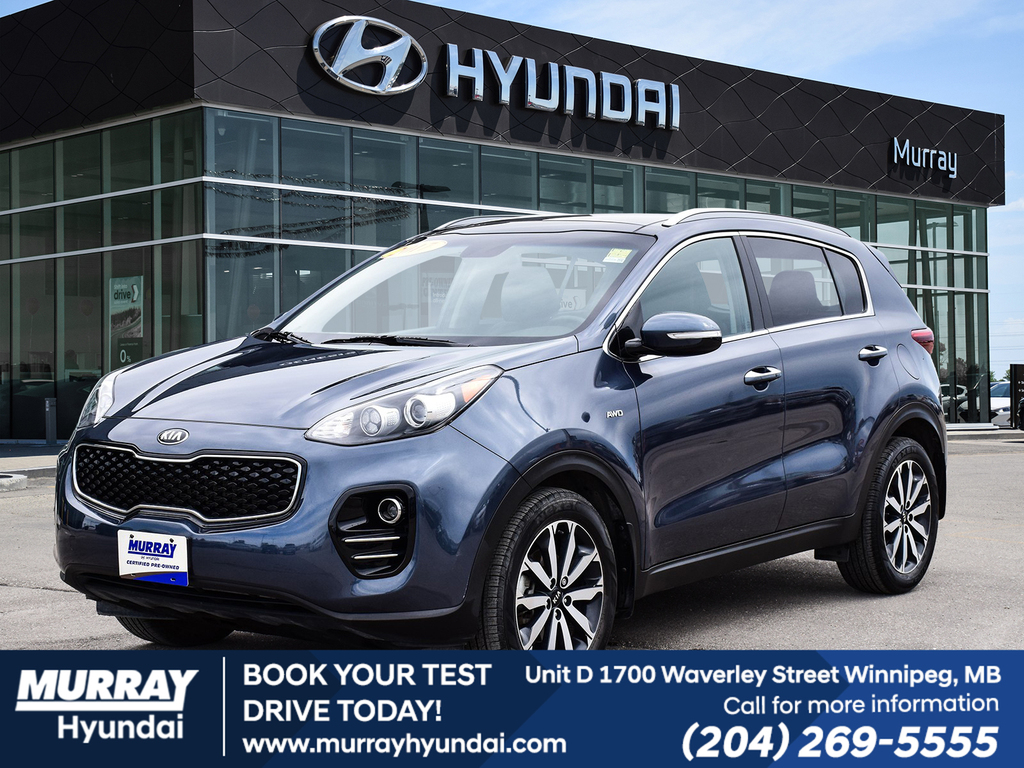 Storm Blue 2017 Kia Sportage SUV / Crossover Automatic